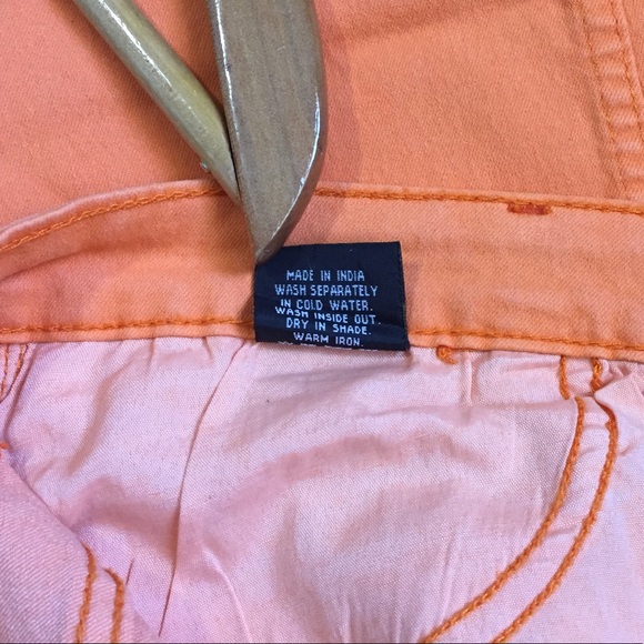 NWOT Orange Pants - Picture 7 of 7